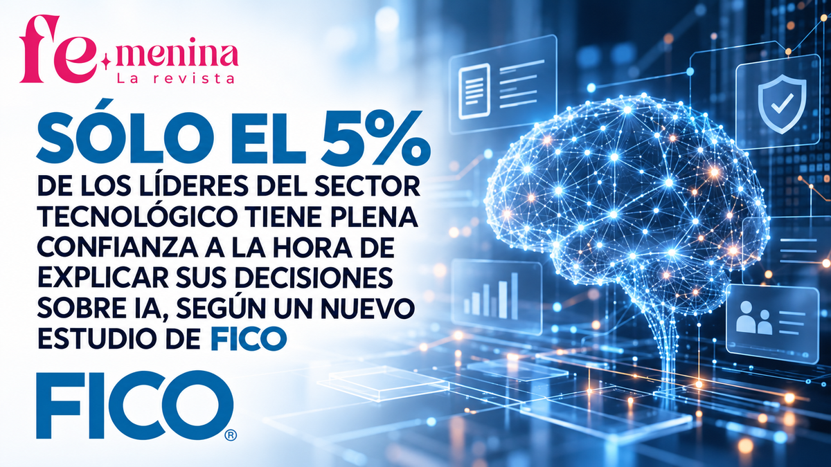 Sólo el 5% de los líderes del sector tecnológico tiene plena confianza a la hora de explicar sus decisiones sobre IA, según un nuevo estudio de FICO
