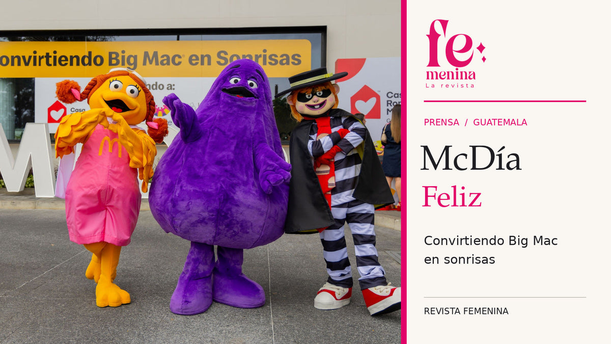 ¡Ya hay fecha! El miércoles 7 de octubre será el  McDía Feliz por los niños