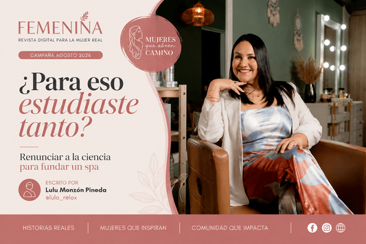 ¿Para eso estudiaste tanto?: Renunciar a la ciencia para fundar un spa