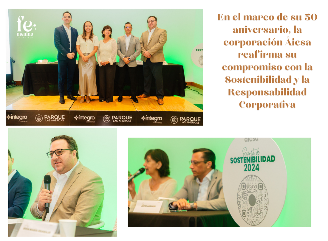 Corporación AICSA presenta su primer  Informe de Sostenibilidad 2024