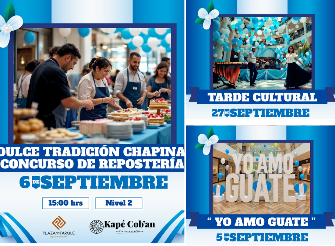 PLAZA DEL PARQUE CELEBRA EL MES PATRIO CON  ORGULLO Y TRADICIÓN