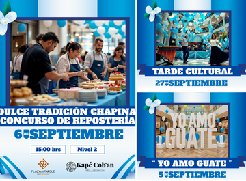 PLAZA DEL PARQUE CELEBRA EL MES PATRIO CON  ORGULLO Y TRADICIÓN