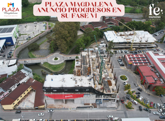 PLAZA MAGDALENA ANUNCIÓ PROGRESOS EN SU FASE VI