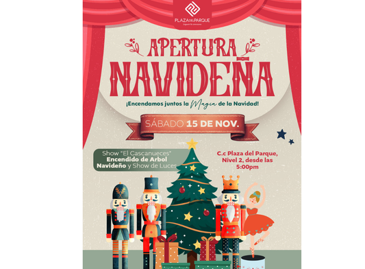 PLAZA DEL PARQUE CELEBRA SU 5.º ANIVERSARIO Y  DA INICIO A LA MAGIA NAVIDEÑA