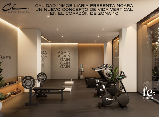 Calidad Inmobiliaria presenta NOARA  un nuevo concepto de vida vertical en el corazón de zona 10