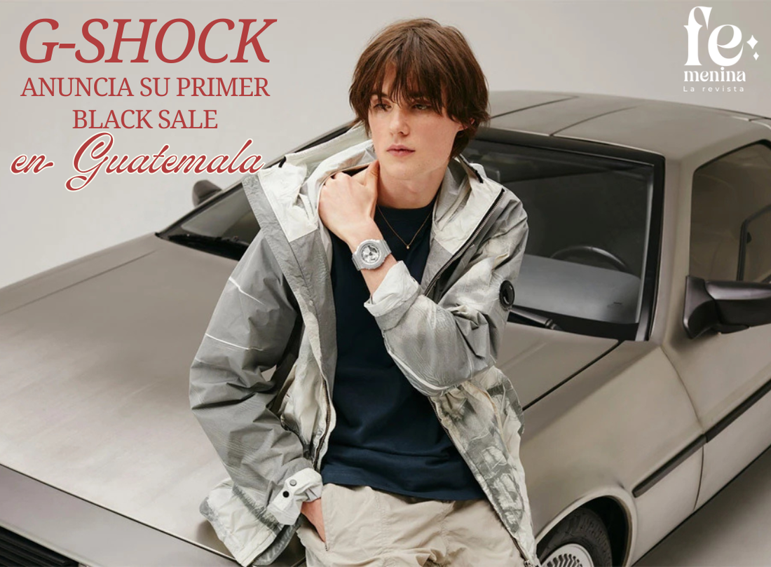G-SHOCK anuncia su primer Black Sale en Guatemala con descuentos de hasta el 40% en modelos seleccionados