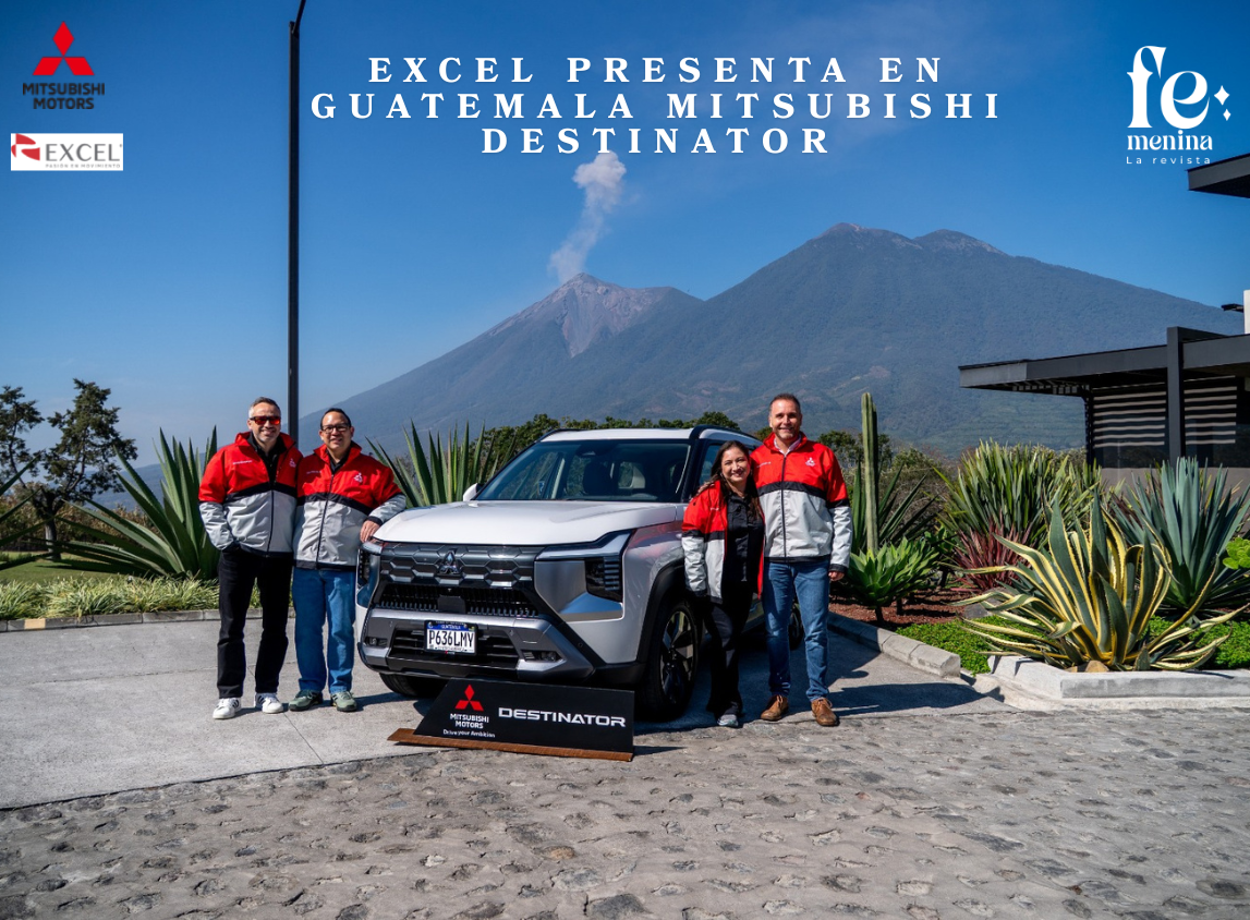 Excel presenta en Guatemala Mitsubishi Destinator, una nueva SUV de tres filas para conquistar nuevos destinos