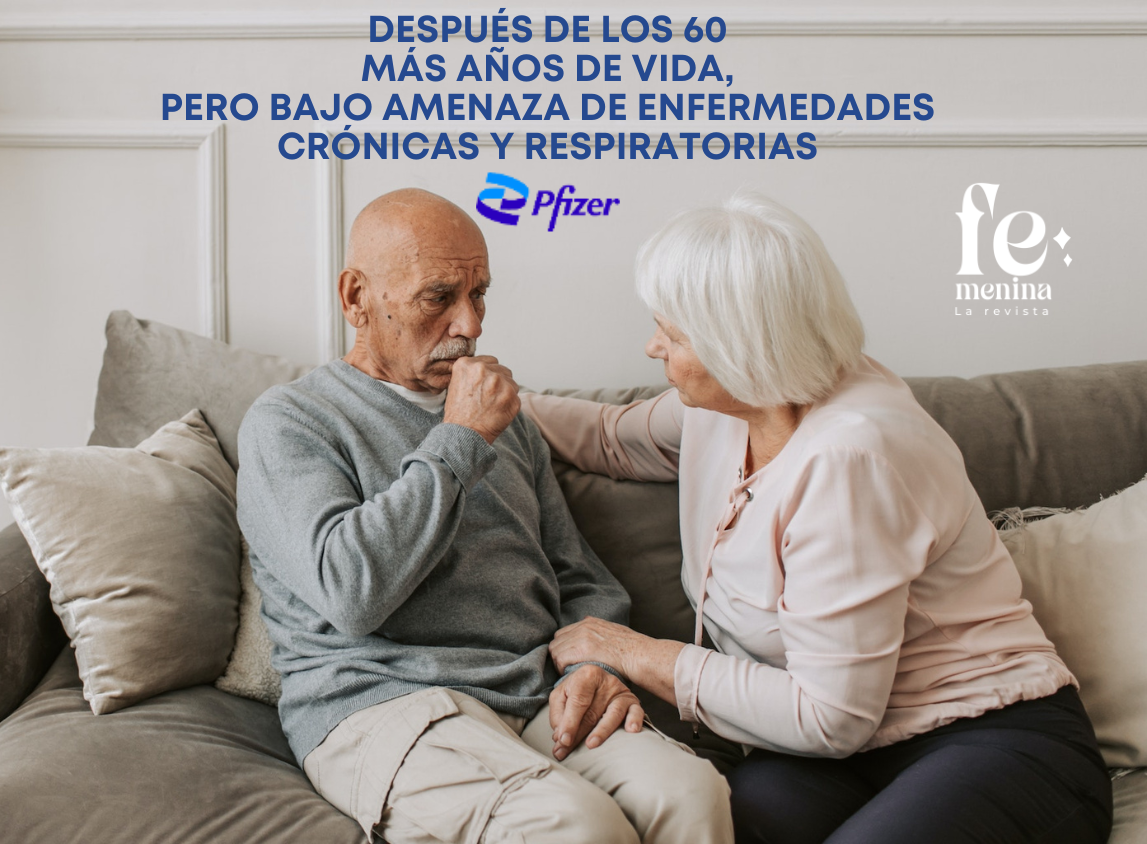 Después de los 60: más años de vida, pero bajo amenaza de enfermedades crónicas y respiratorias1