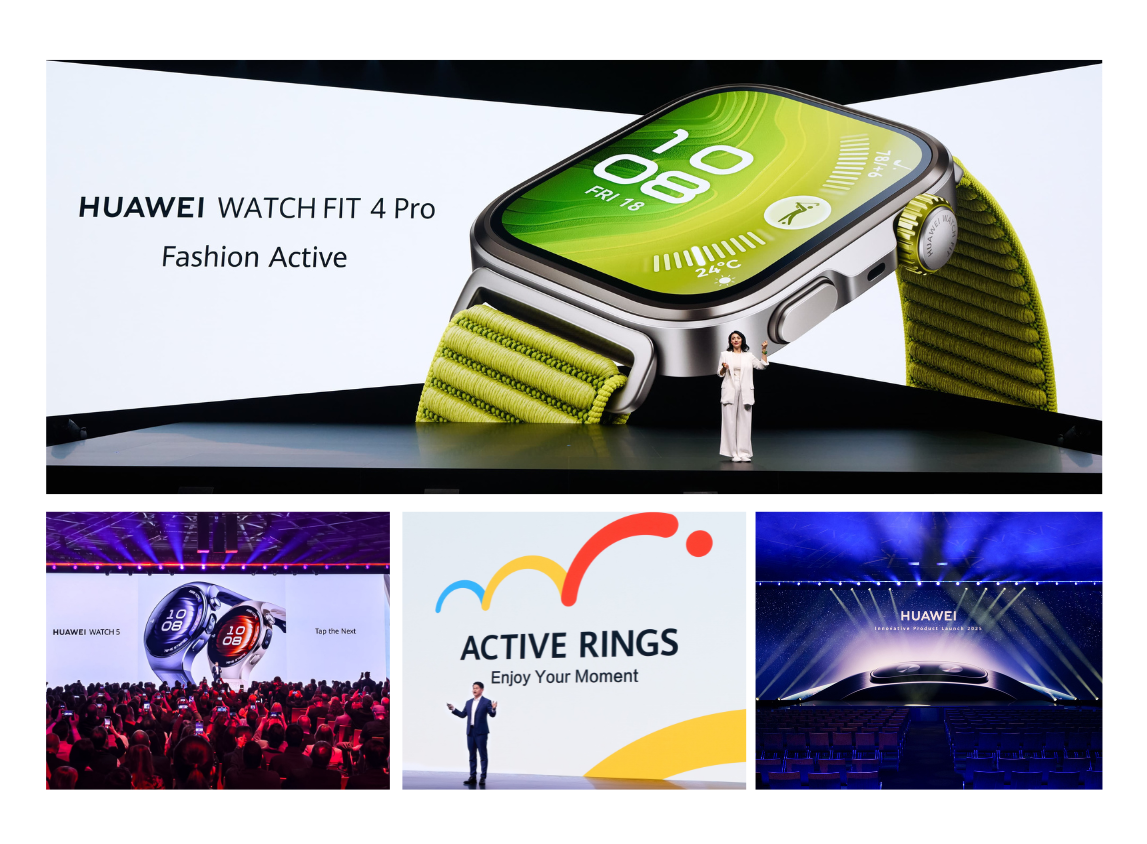 Huawei presenta en Berlín su nueva gama de wearables, iniciando una nueva era en tecnología de la salud para wearables
