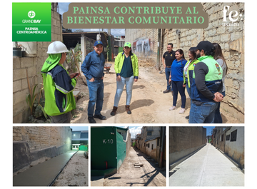 PAINSA CONTRIBUYE AL BIENESTAR COMUNITARIO CON PROYECTO EL BEBEDERO