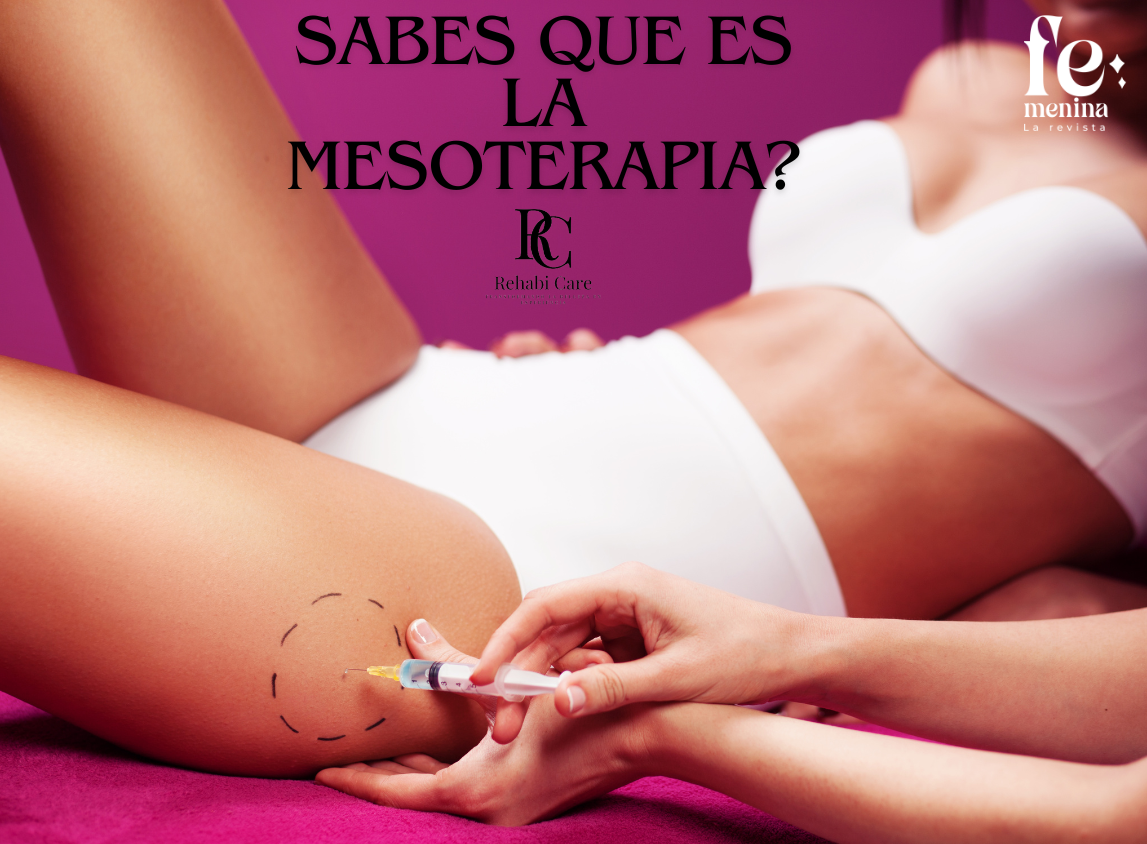 ¿Sabes qué es la mesoterapia?