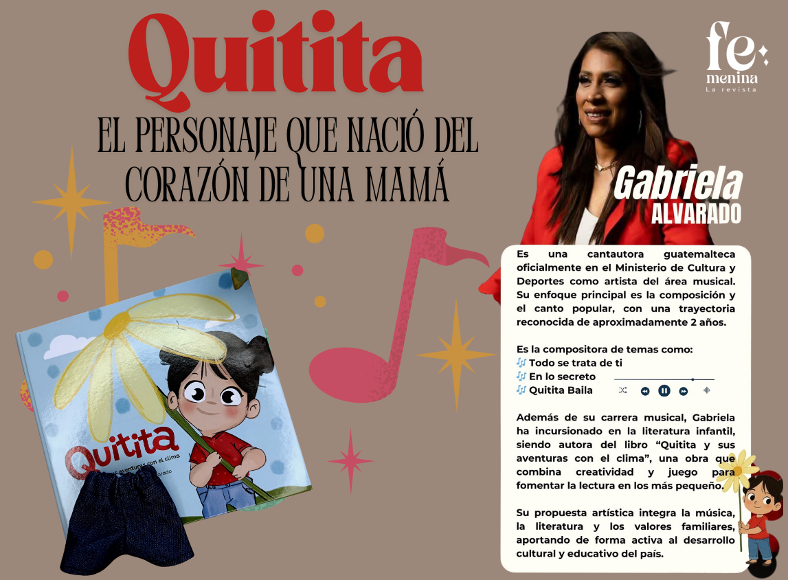 “Quitita: El personaje que nació del corazón de una mamá”