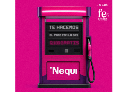 Nequi te hace el paro, sin clavos con Q100 para la gas