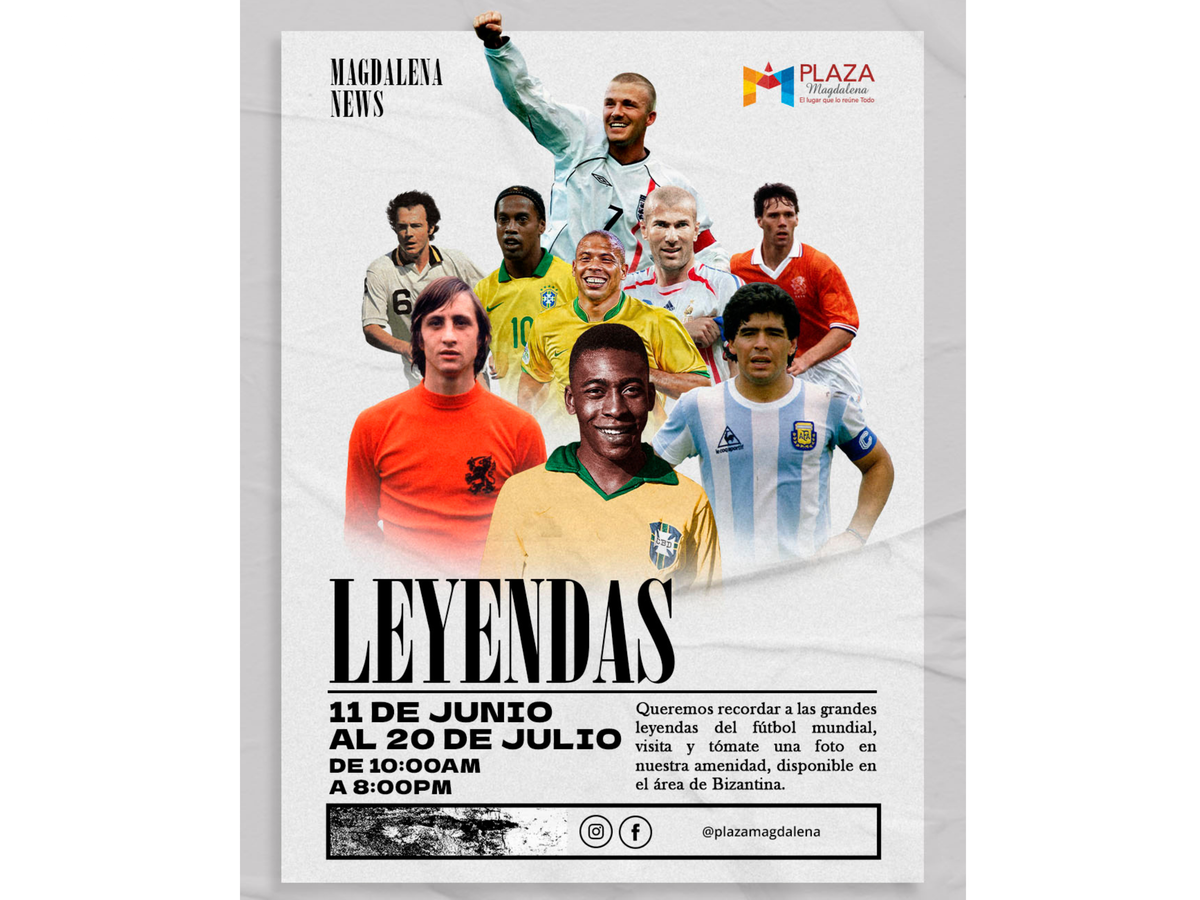 PLAZA MAGDALENA SE VISTE DE PASIÓN MUNDIALISTA CON EXPERIENCIAS PARA TODA LA FAMILIA