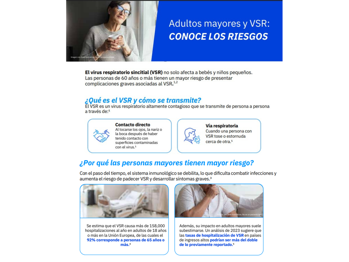 Adultos con comorbilidades, el grupo más vulnerable frente a infecciones respiratorias en América Latina