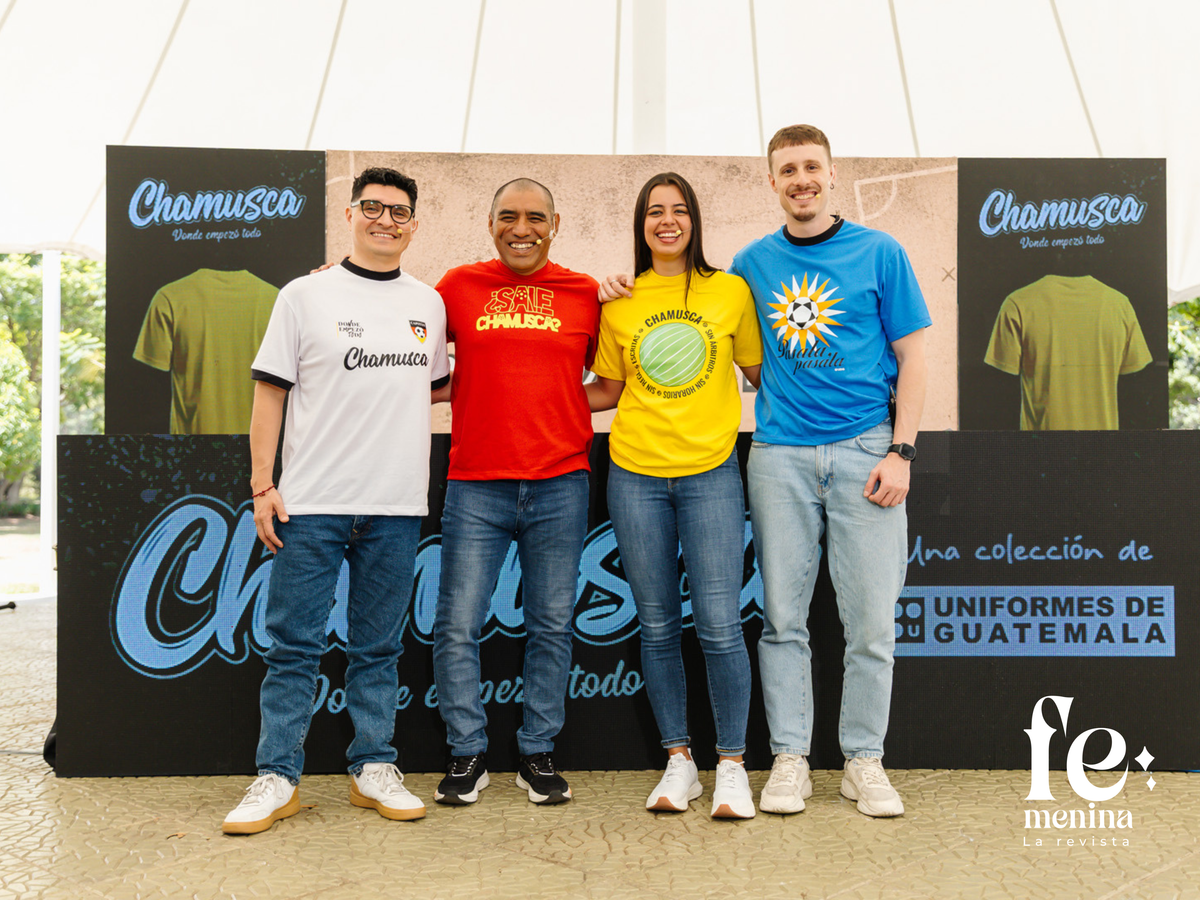 Uniformes de Guatemala presenta “Chamusca” una colección inspirada en la pasión y tradición del fútbol entre cuates