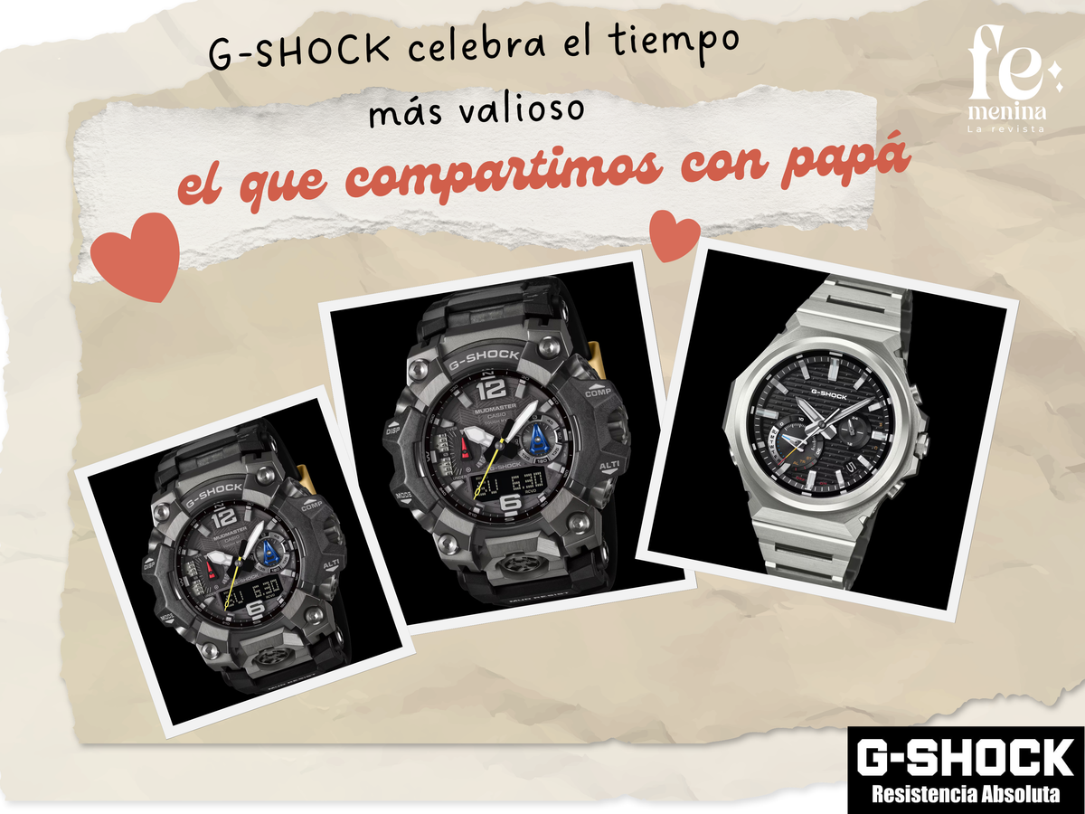 G-SHOCK celebra el tiempo más valioso: el que compartimos con papá