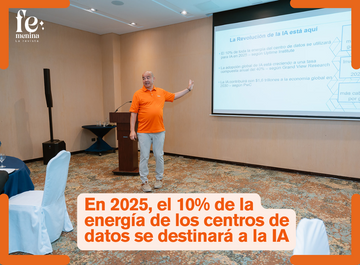 En 2025, el 10% de la energía de los centros de datos se destinará a la IA