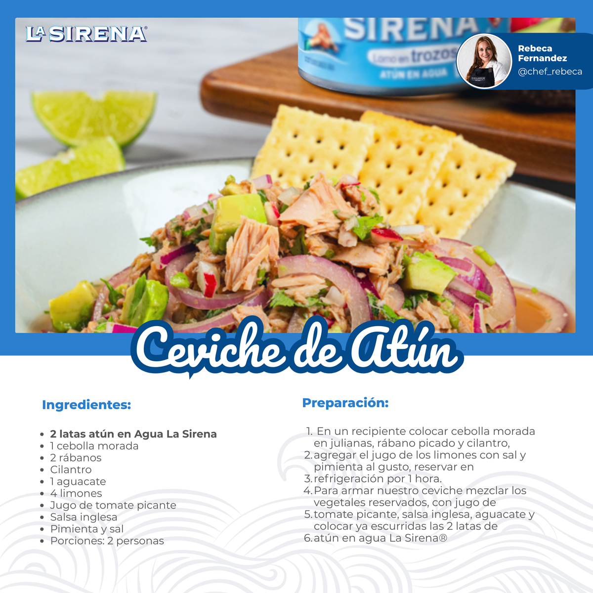 Sabores frescos para el verano con La Sirena