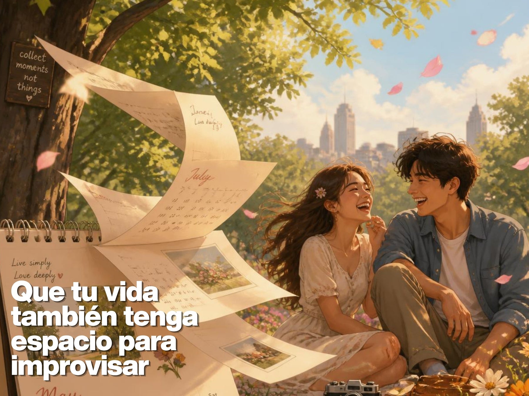 Que tu vida también tenga espacio para improvisa