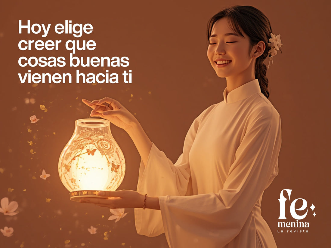 Hoy elige creer que cosas buenas vienen hacia ti