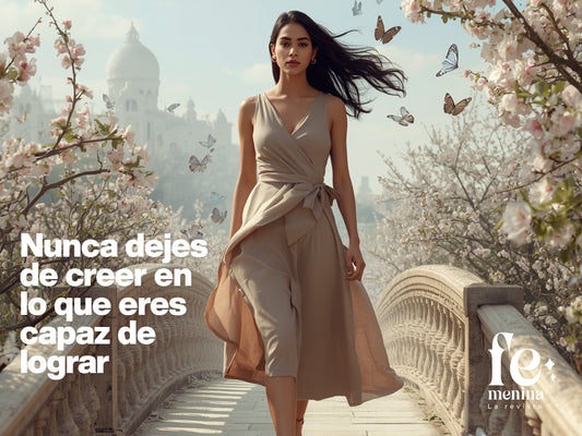 Nunca dejes de creer en lo que eres capaz de lograr