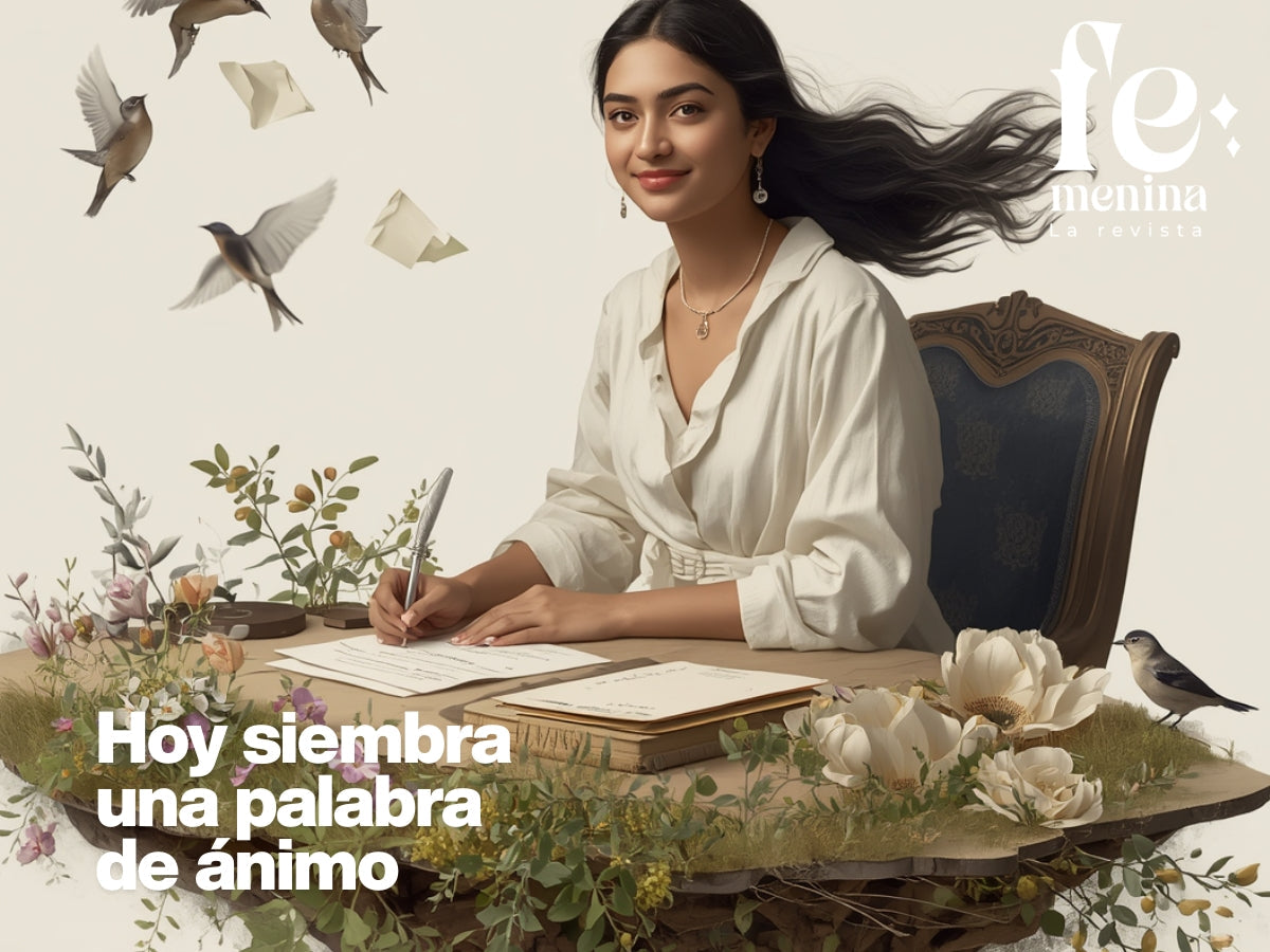 Hoy siembra una palabra de ánimo