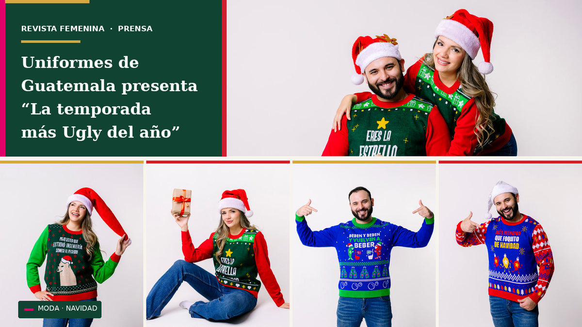 Uniformes de Guatemala presenta “La temporada más Ugly del año”