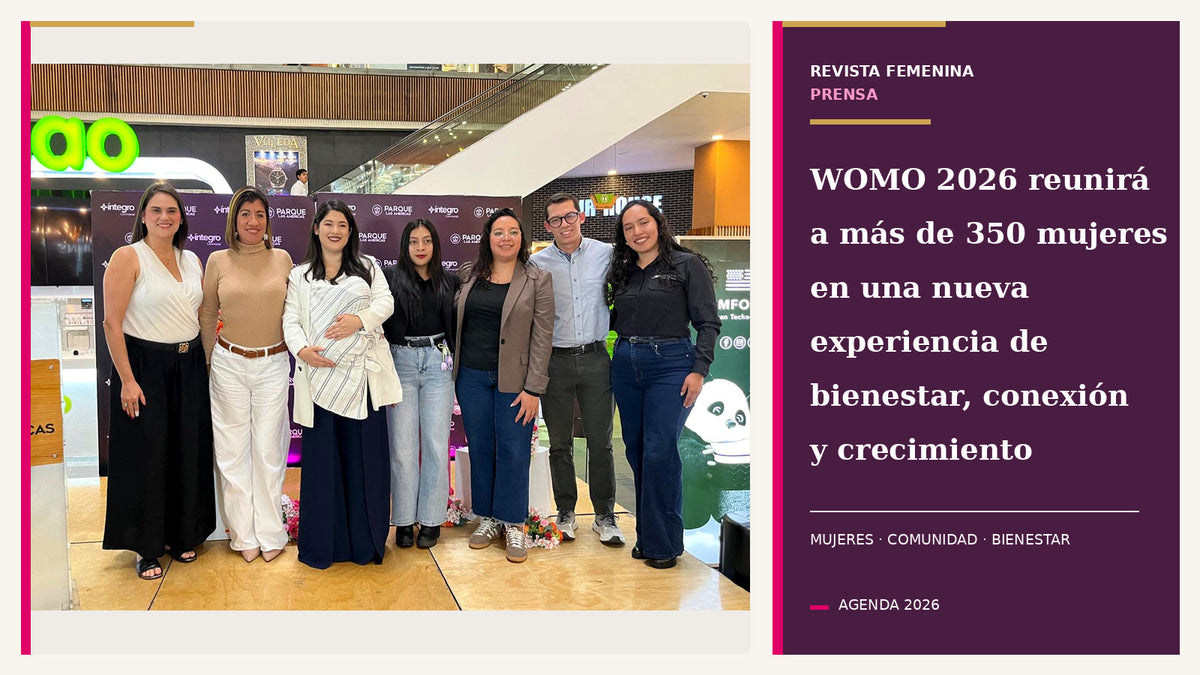 WOMO 2026 reunirá a más de 350 mujeres en una nueva experiencia de bienestar, conexión y crecimiento