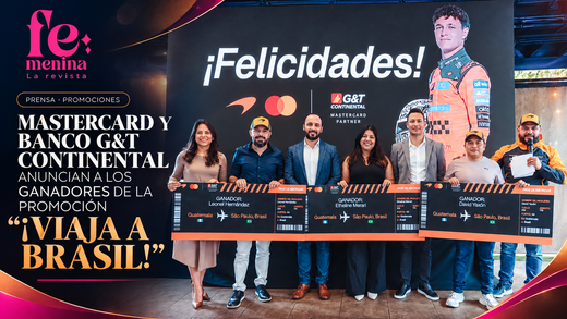 MASTERCARD Y BANCO G&T CONTINENTAL ANUNCIAN A LOS GANADORES DE LA PROMOCIÓN “¡VIAJA A BRASIL!”